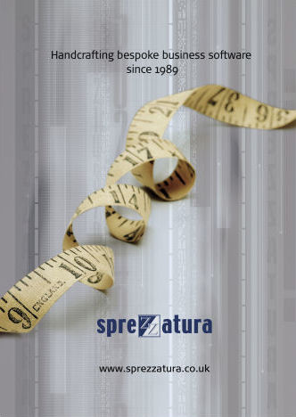 Handcrafting bespoke business software since 1989